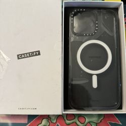 Casetify Clear Black iPhone 13 Pro Max