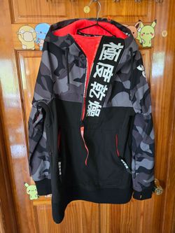 Superdry Snow TechHood Camo Anorak Jacket