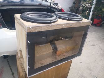 2 15s d1 dc audio level 5. No offers  with box 1inch flexyglass  1200$