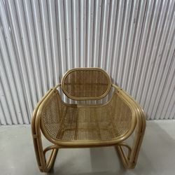 Rattan Lounge Chairs (Set of 2)