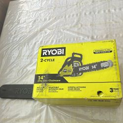 RYOBI 14 in. 37cc 2-Cycle Gas Chainsaw