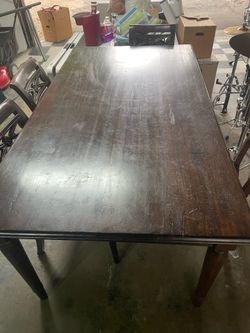 Table and 4 chairs