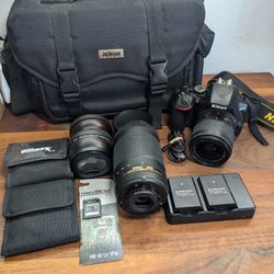 Nikon D3500 DSLR Camera Bundle 