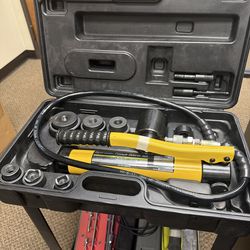 Hydraulic knockout punch kit