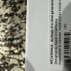 Like New Apple Air Pods Pro 2 (2023) Version With Magasafe USB-C 