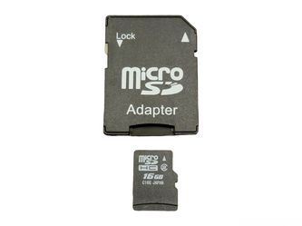 Micro SD Card 16GB TF Memory Card with SD Adapter