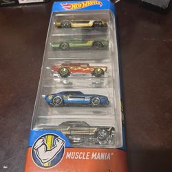 Mattel Hot Wheels Muscle Mania 5-PACK
