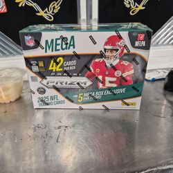 2025 Panini Prizm NFL Mega Box