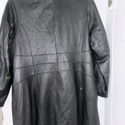 Ashley Stewart Leather Jacket 