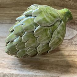 Ceramic Green Artichoke