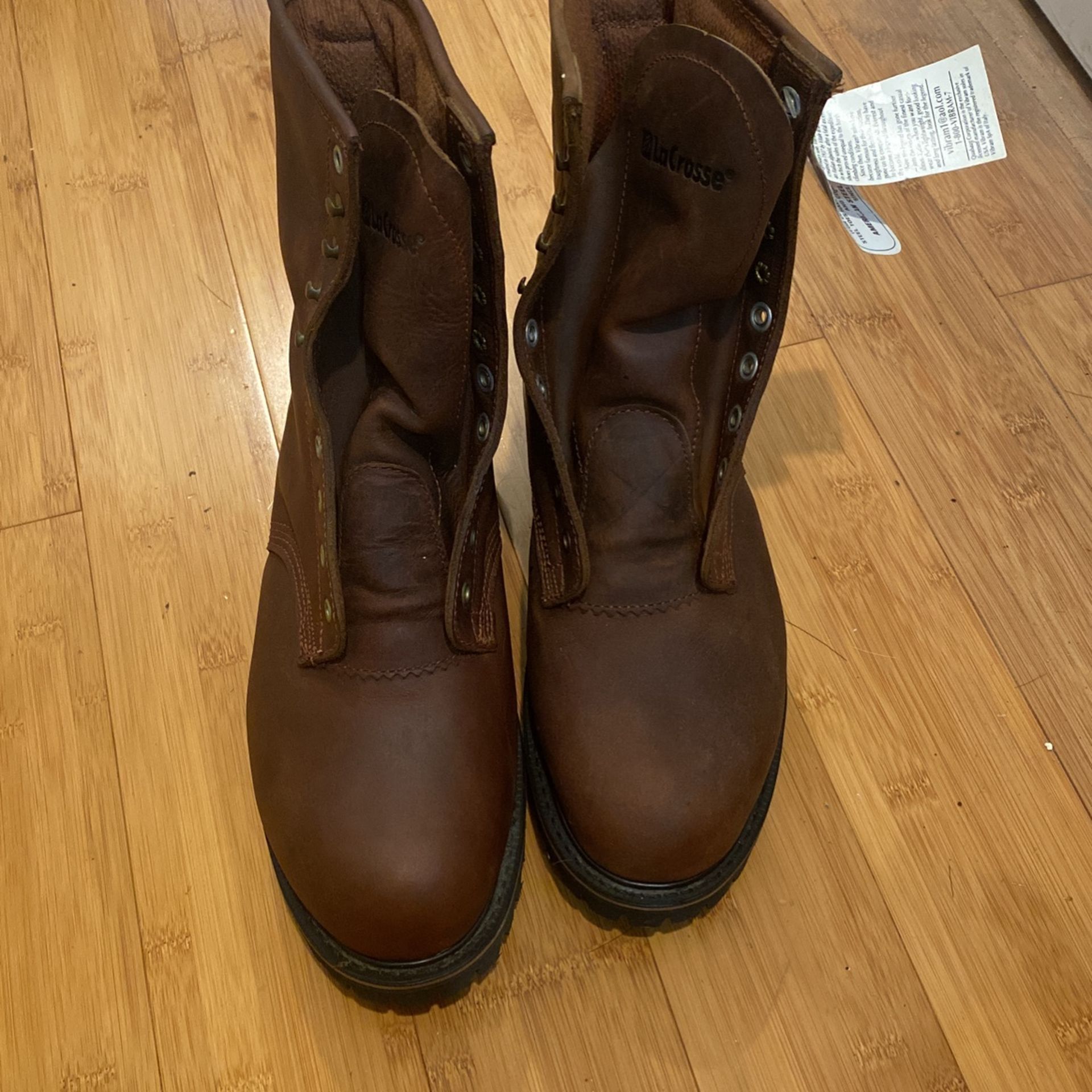 Lacrosse Logger Work Boots Steel Toe 9EEE 10E