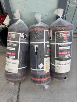 SEALTECH Heavy Duty Safety Debris Netting Rolls.