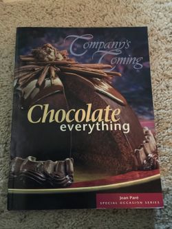 Company's Coming Chocolate Everything Recipe Book