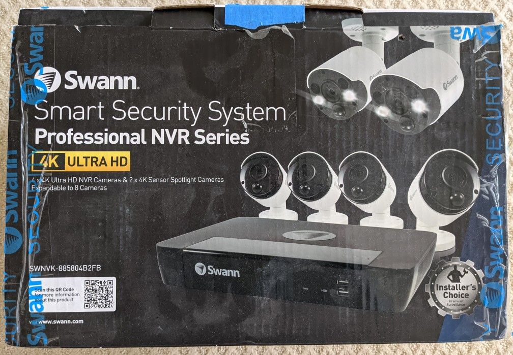 6 camera Swann smart security system