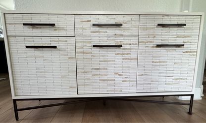 Beautiful White West Elm Console/Dresser—EXCELLENT CONDITION