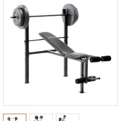 80lb Weight Bench  