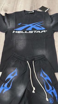 Hellstar short set blue L/Xl