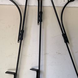 Shepard’s Hook Plant Hangers, Large Clasp For Fence Or Deck, Heavy Duty