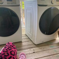 Samsung washer n dryer set