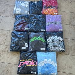 Sp5der Hoodies + Denim Tears Hoodies — All Colors & Sizes | Authentic