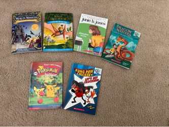 Lot of 10 reading books paperback magic treehouse pokemon roald dahl