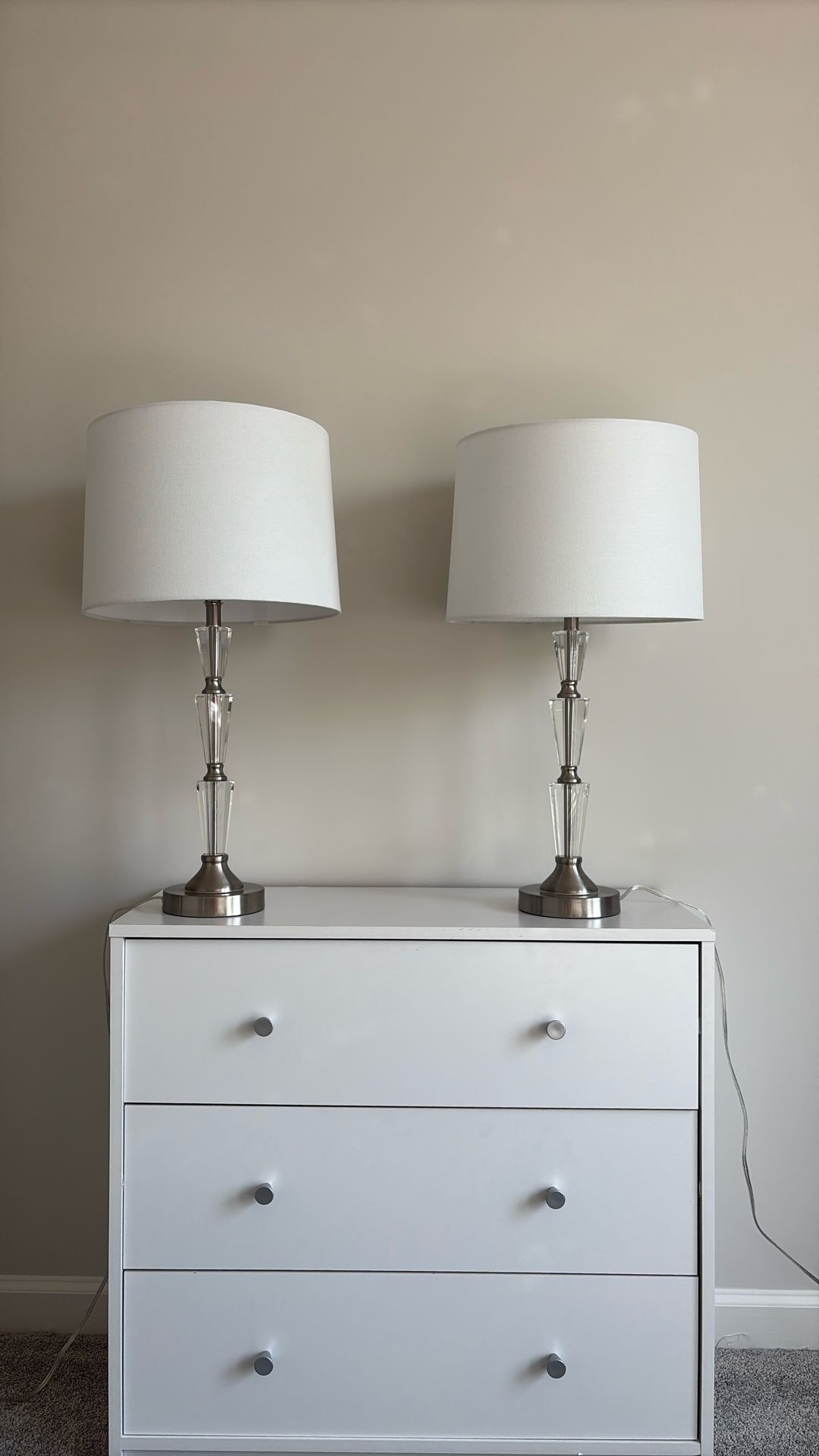 Two Table Side Lamps