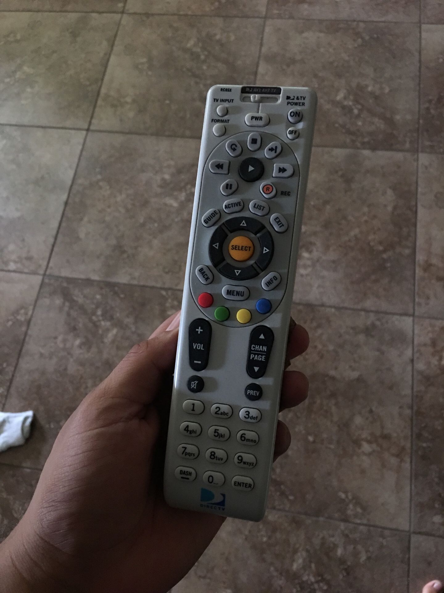 Direct tv remote