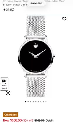 Movado Women’s Watch