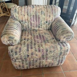 Sofa Chair With Ottoman