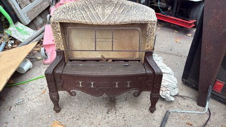 Vintage gas heater