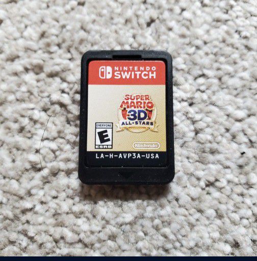 Super Mario 3D All Stars All-stars Rare Out Of Print Nintendo Switch Video Game