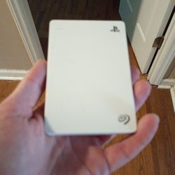 PS4 Terabyte External Hardrive 