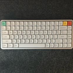 Nuphy Air75 V3 Keyboard - White/Silver w/Brown Switch 
