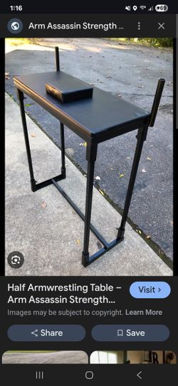 Arm Wrestling Half Table For Training 