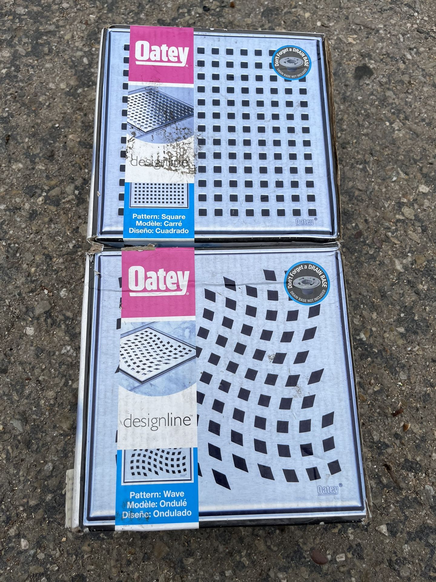 Oatey 6 Inch Square Shower Drain