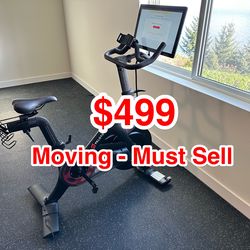 Peloton stationary bike.