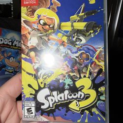 Splatoon 3 nintendo switch