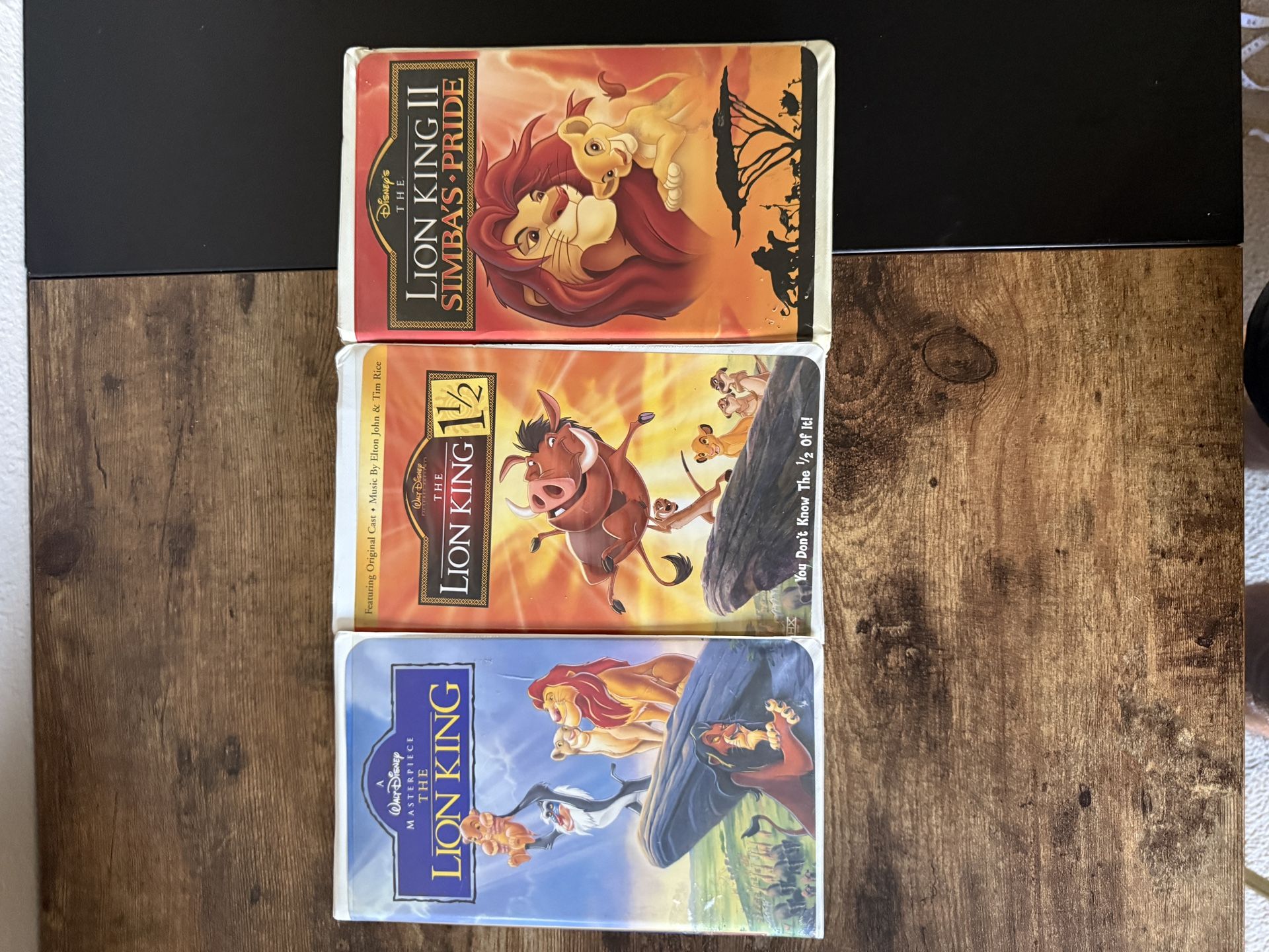 Disney's The Lion King VHS Collection