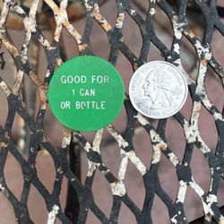 Jimmy’s Oasis Beer Collectable Plastic Bar Token