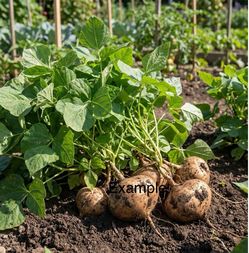Plantas de jicama