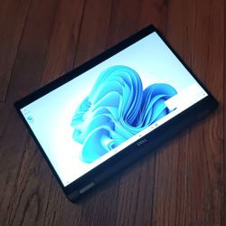 Touchscreen Dell Latitude Laptop 2 In 1 Intel Core i7-8665u 16 GB RAM 256 GB SSD Webcam 1080P LCD USB C Port Wi-Fi & Bluetooth Wireless Windows 11 Pro