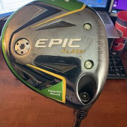 Callaway Epic Flash Heavenwood 7 wood with Jon Rahm Adila Tour ATX 3.3 X-Stiff