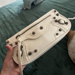 Balenciaga Dupe Leather Purse