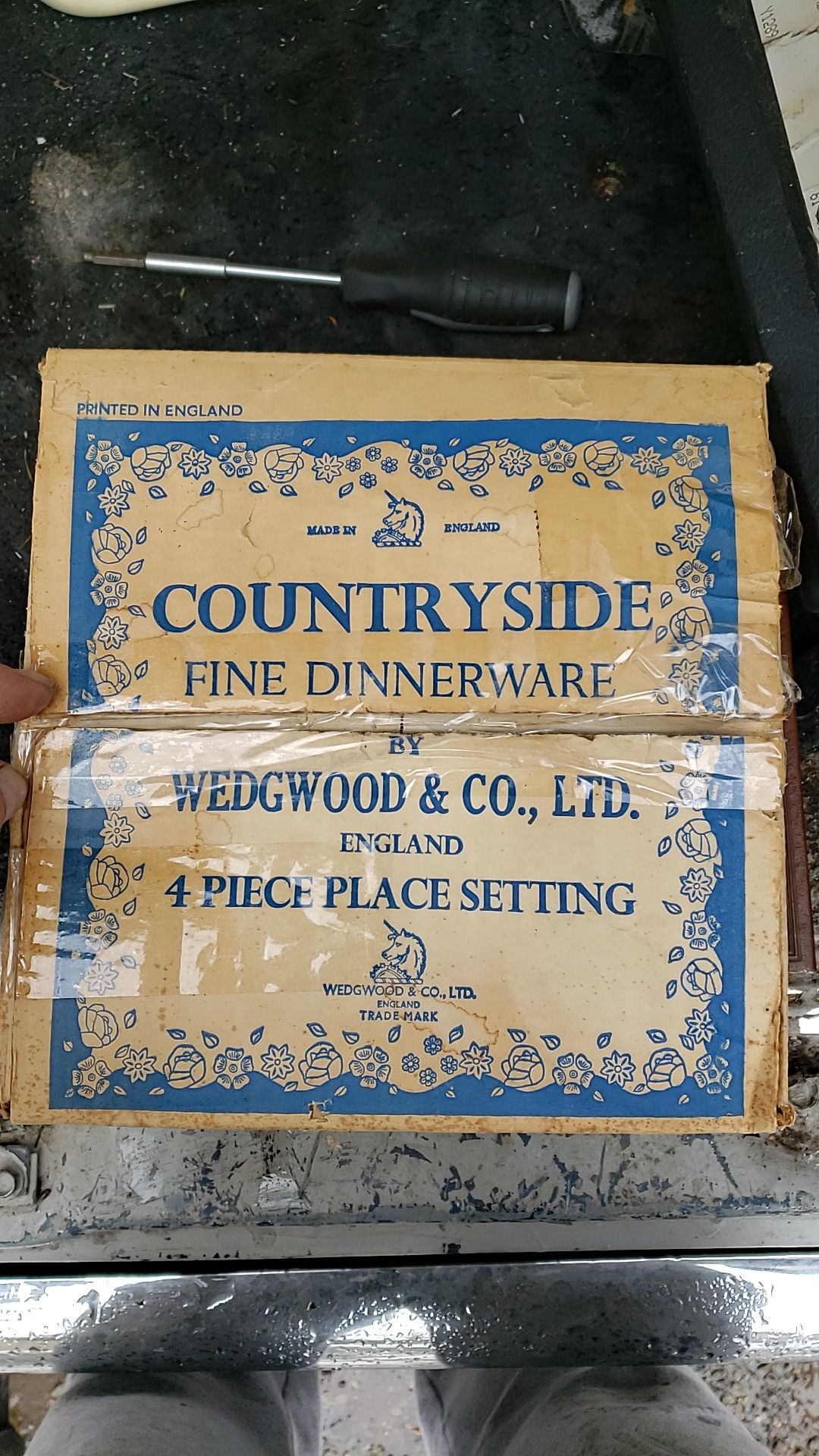 Fine dinnerware by Wedgewood &co.