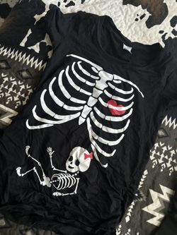 Skeleton Maternity Shirt 