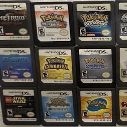 Selling DS and 3DS games selling everything together or individually pls msg me for prices 