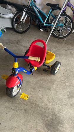 Kettler Kids Tricycle with Push Handle