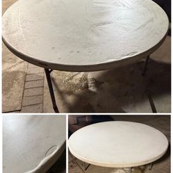 USED 60” ROUND TABLES