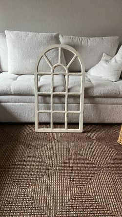 Farmhouse window frame