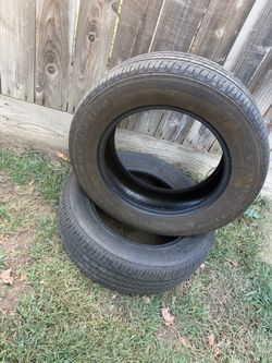 Set of 2 used tires 205/65/R16 FIRESTONE FT140